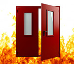 Заполнение проемов в противопожарных преградах (противопожарные двери, люки, окна)
